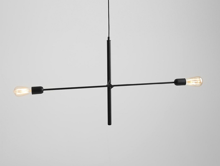 Lampa wisząca TWIGO 2 – czarny