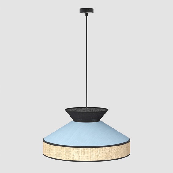 Lampa Wisząca SIESTA 1 Niebieski
