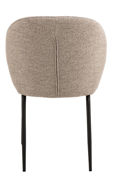 Krzesło PATRICIA Beżowe Ciemne