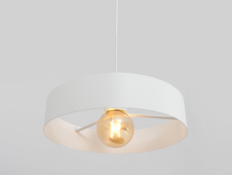 Lampa wisząca FAY 1 L – biały