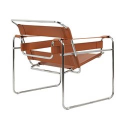 Fotel IVAN Brąz/Chrom