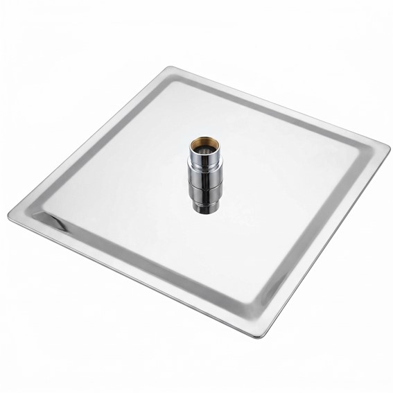 Deszczownica Kwadratowa JS-P015 25cm Chrom