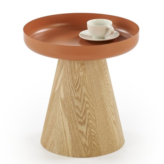 Ława GINA fi40 Naturalny/Cynamonowy