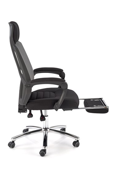 Fotel Obrotowy Pracowniczy FREEMAN Czarny/Szary