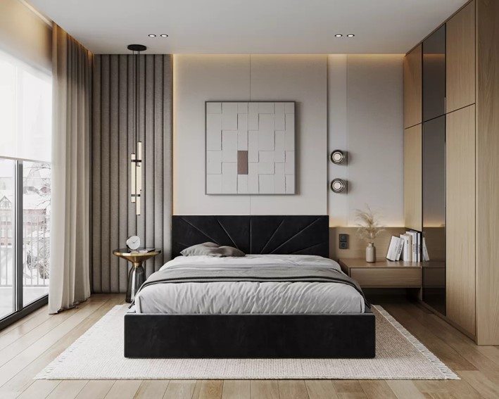 Łóżko Tapicerowane GEORGIA 160x200