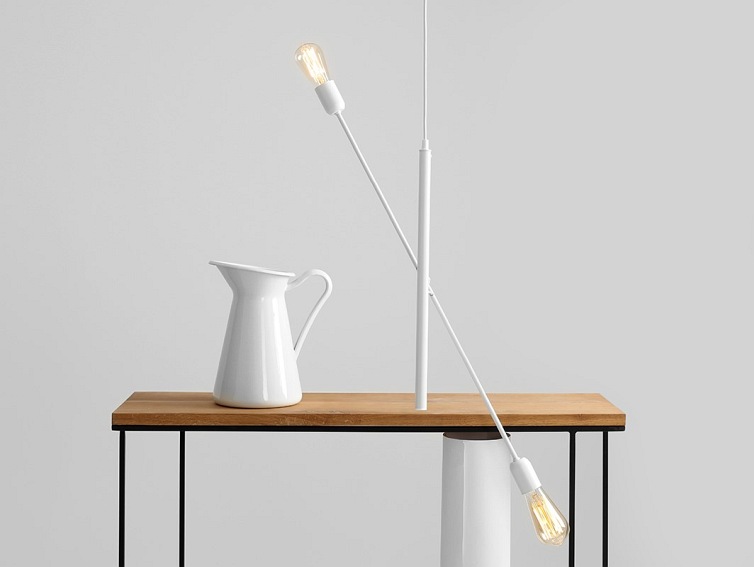 Lampa wisząca TWIGO 2 – biały