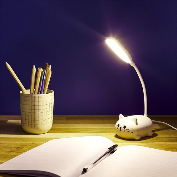 Lampka LED KITTY Różowy