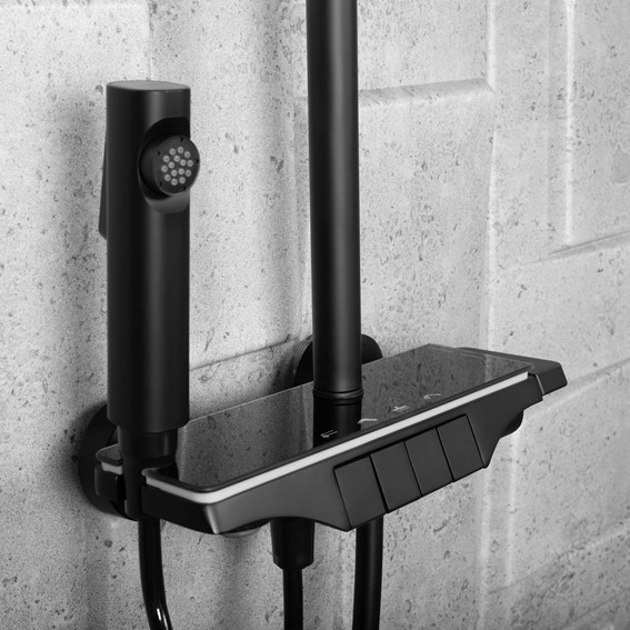 Zestaw Natryskowy SAVIO LED Czarny