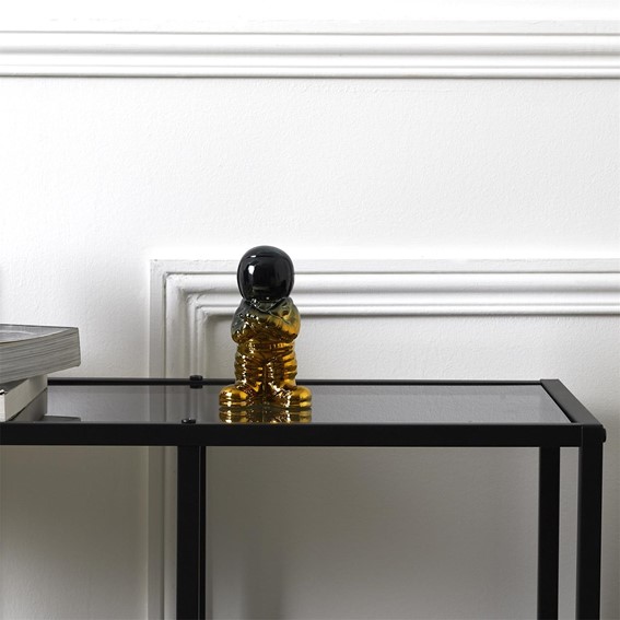 Figurka Dekoracyjna ASTRONAUTA Czarny