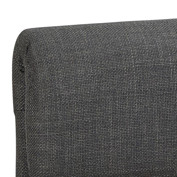 Łóżko Tapicerowane CALVI 160x200 cm z Szufladami Szary