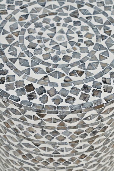 Stolik Okrągły AV1730-28GT 41x46 Szary