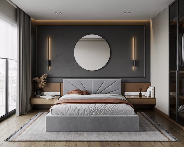 Łóżko Tapicerowane GEORGIA 160x200