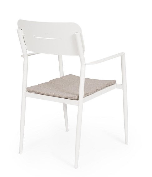 Krzesło Ogrodowe NEBULA Biały