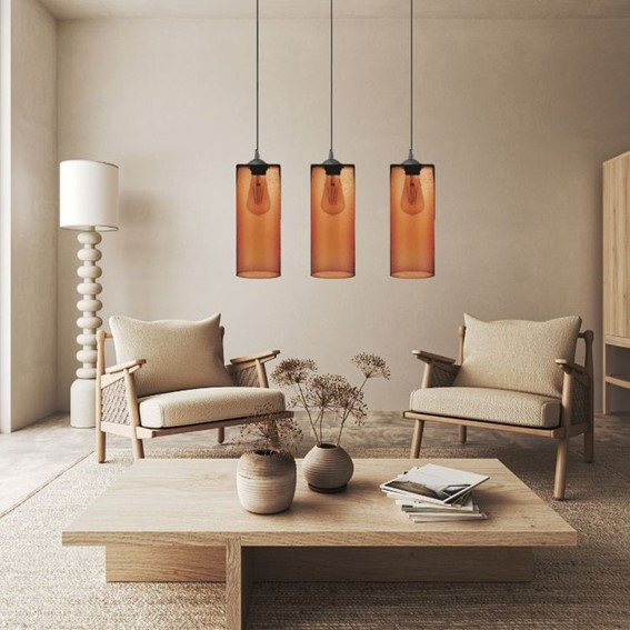 Listwa Wisząca OZISA 3 Czarny/Brązowy