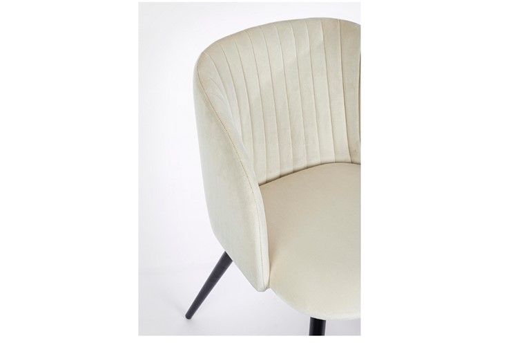 Krzesło QUEEN VELVET Biały