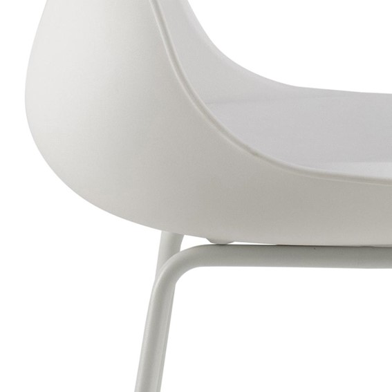 Stołek Barowy TINA Biały