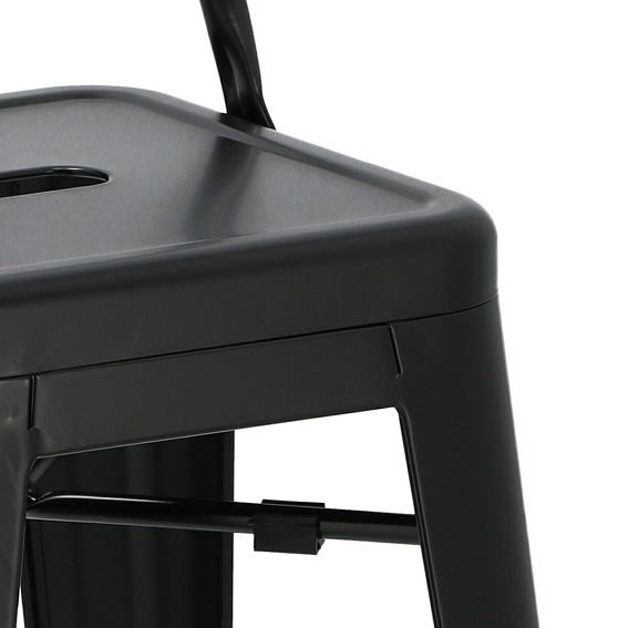 Hoker PARIS BACK Short 75cm black insp. Tolix