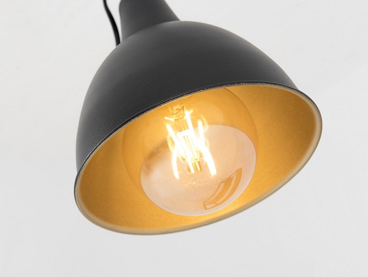 Lampa Wisząca Coben 19x42x94 Czarny