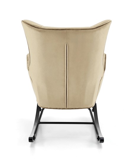 Fotel Bujany BAZALTO Beżowy