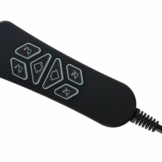 Fotel Rozkładany MORGAN RAVEN Szary