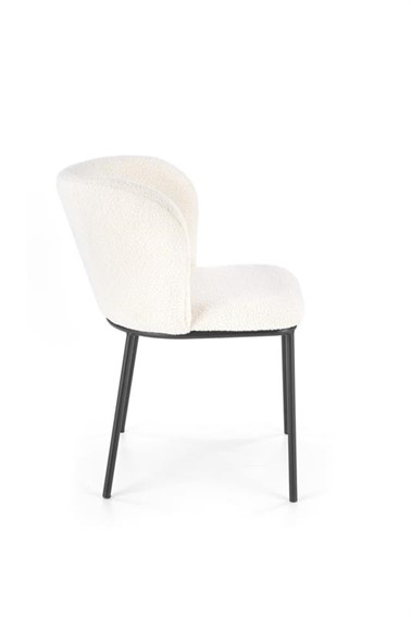 Krzesło K518 Czarny/Kremowy