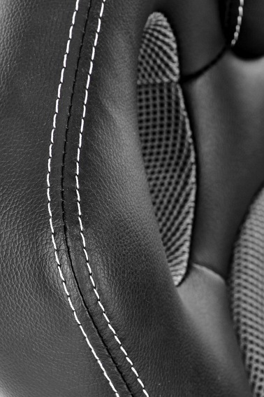 Fotel Gamingowy Obrotowy BERKEL Czarny/Popielaty