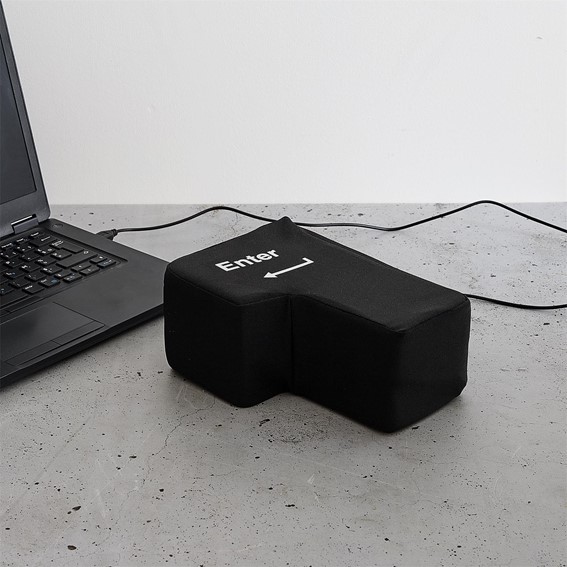 Klawisz Enter Antystresowy Czarny