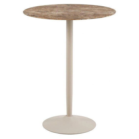 Stół Barowy MALTA fi80 Kaszmir