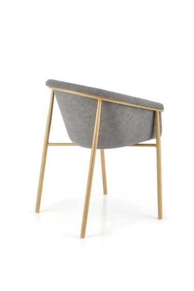 Krzesło K489 Naturalny/Popielaty