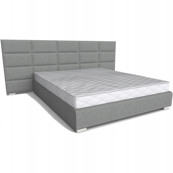 Łóżko LEVANTER 160x200 Popielaty