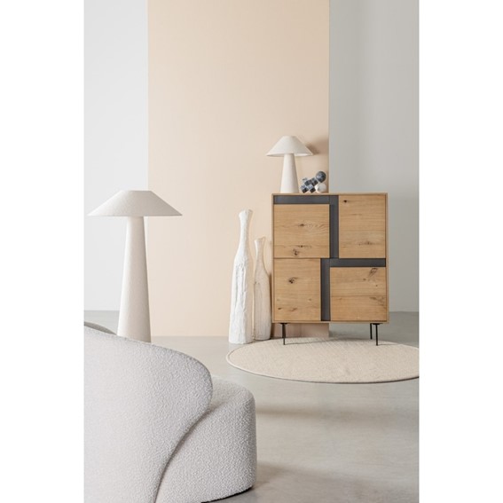 Lampa Podłogowa LAMKI Beżowy