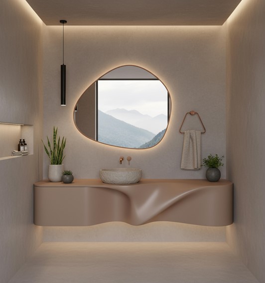 Wieszak Łazienkowy TOMI 5810 Miedź Szczotkowana