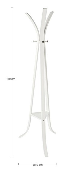 Wieszak Stojący TRIOMPHE Biały