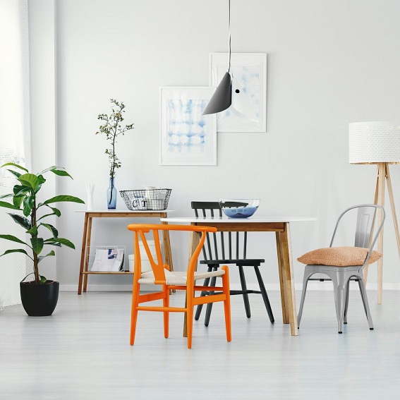 Krzesło PARIS Inspirowane Tolix Metaliczny