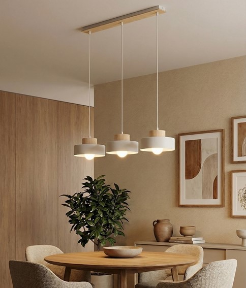 Lampa Wisząca KIVI 3 Biały