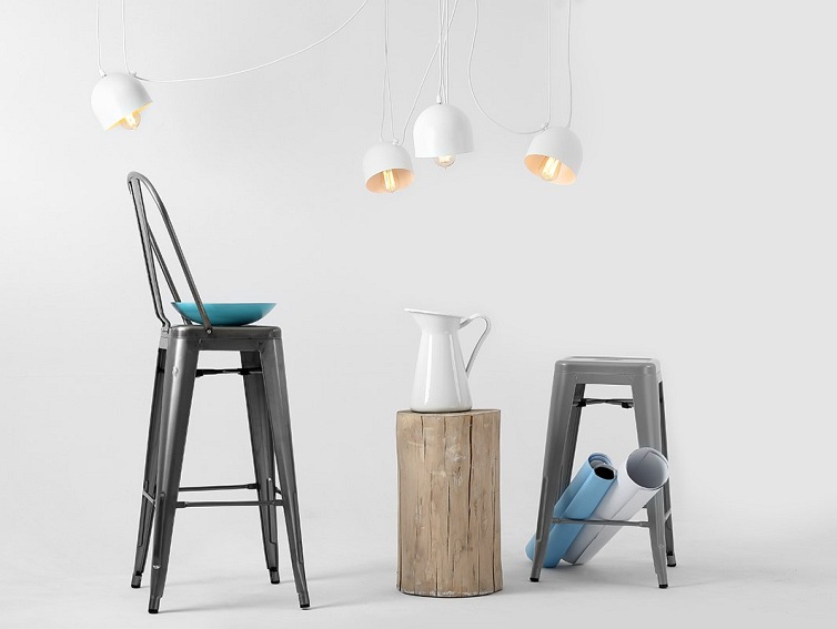 Lampa wisząca POPO 4 – biały