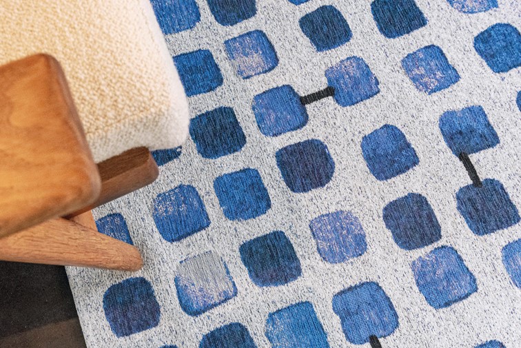 Dywan COBBLESTONE Amparo Blues 9348 200x280 cm