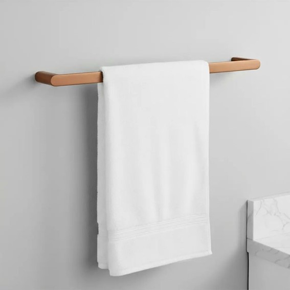 Komplet Wieszaków Łazienkowych MATI Miedź Szczotkowany