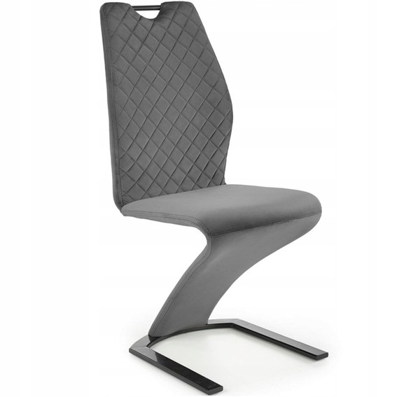 Krzesło K442 Czarny/Popielaty