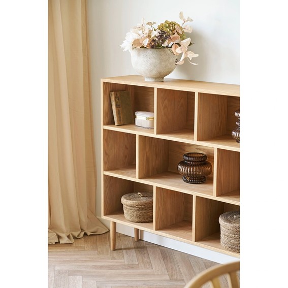 Regał OSHAWA 112cm Dąb Naturalny