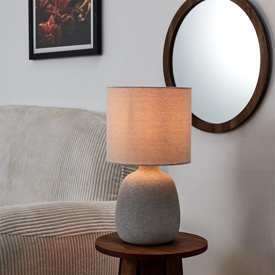 Lampa Stołowa AMANI Szary