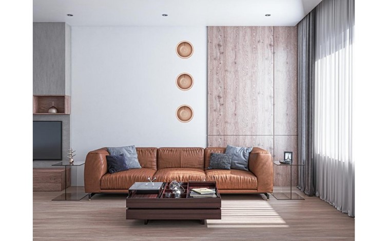 Lampa Ścienna FARO Miedziany