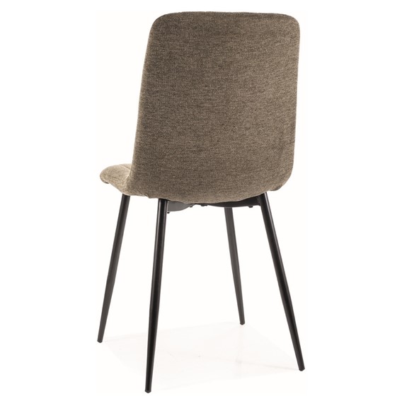 Krzesło ALAN Brego Czarny/Beż 34