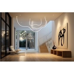 Lampa Wisząca LASSO 1000 Złoty