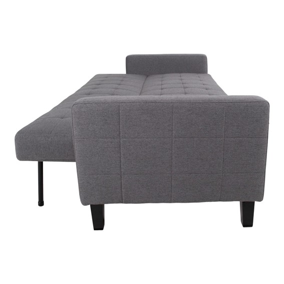 Sofa Rozkładana MILTON Dwuosobowa Szary