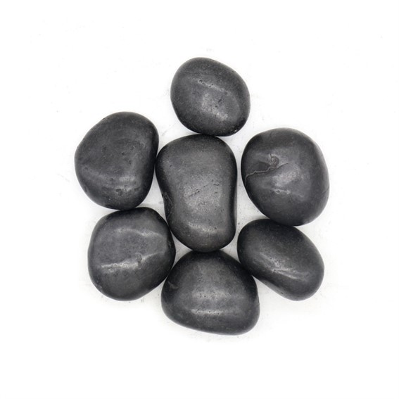 Kamień Dekoracyjny Ogrodowy 3-5cm 10kg Czarny