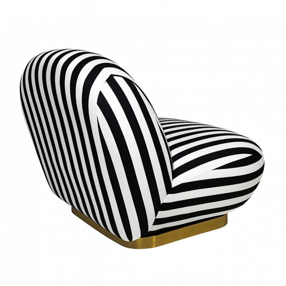 Fotel Obrotowy AZURE BiałyCzarny