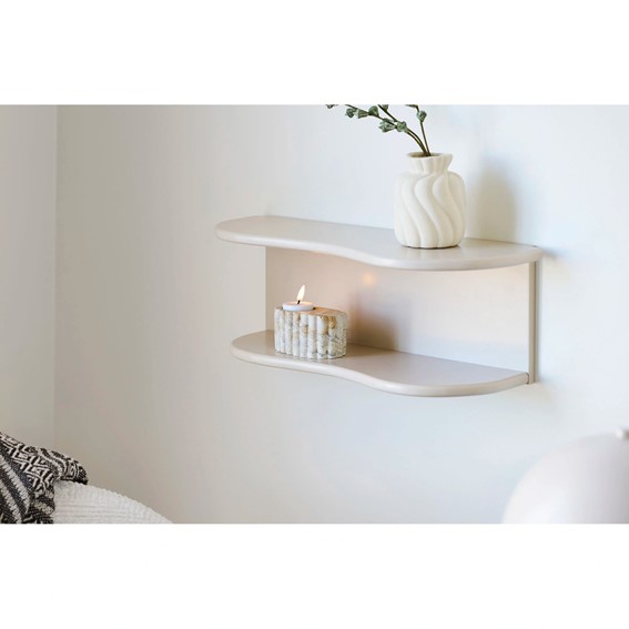Świecznik HOUSE NORDIC fi10,5 Brązowy/Beżowy