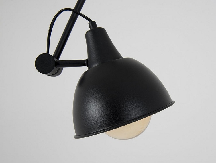 Lampa Wisząca Coben Long 18x30x140 Czarny