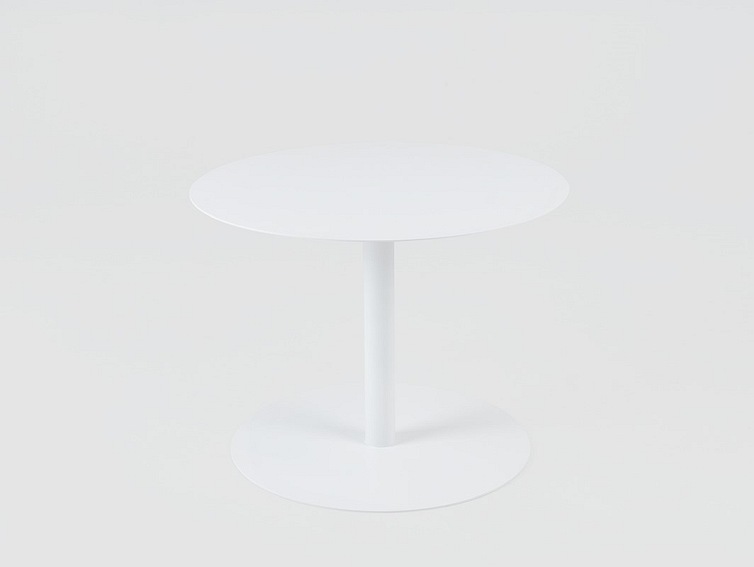 Stolik Kawowy OSCAR METAL 60 Biały